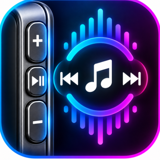 Volume Button Music Control app icon